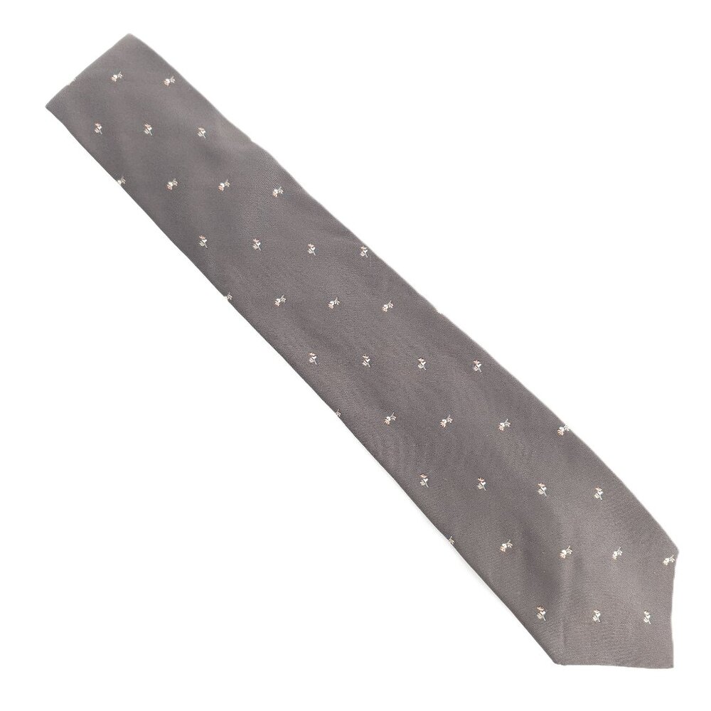 Geoffrey Beene hess's Men Necktie Silk Blend Color Brown Size 55x3 - NWOT